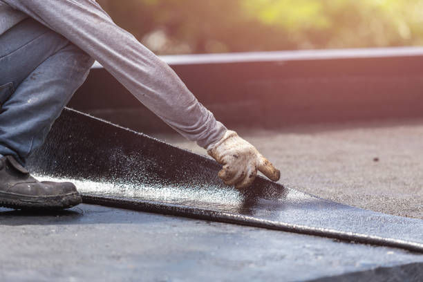 Professional Interior Drainage System technician working in Kewaskum, WI